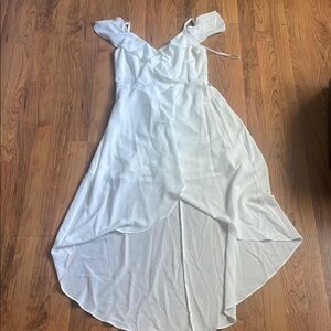by & by Chic White Dress Size Medium
